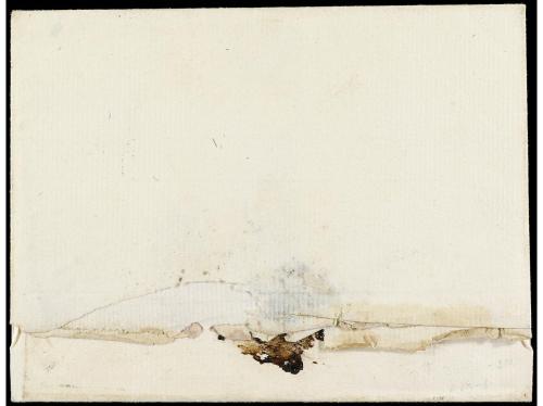 ✉ SALVADOR. (1800 ca.). ENVUELTA circulada a GUATEMALA. Marc