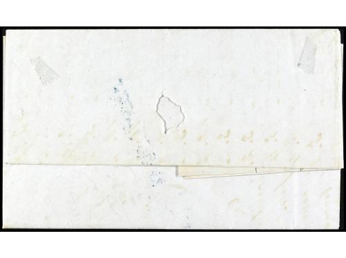 ✉ CUBA. 1851 (29 agosto). HABANA a CÁRDENAS. Carta completa 