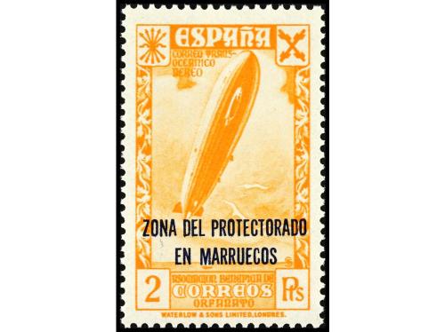 ** MARRUECOS. Ed. B-26/31. BENEFICENCIA. Serie completa. LUJ