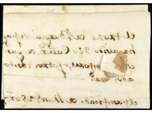 ✉ ESPAÑA. 1807 (14 septiembre). BEYRE a RONCAL. Marca NAVARR