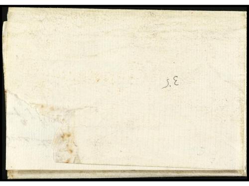 ✉ ESPAÑA: PREFILATELIA. 1801 (24 abril). PAMPLONA a RONCAL. 