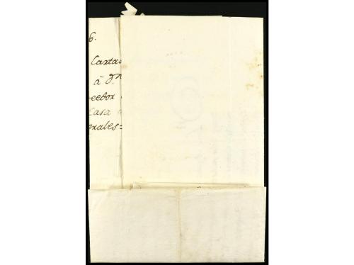 ✉ ESPAÑA: PREFILATELIA. 1794. PAMPLONA a SANGUESA. Carta com
