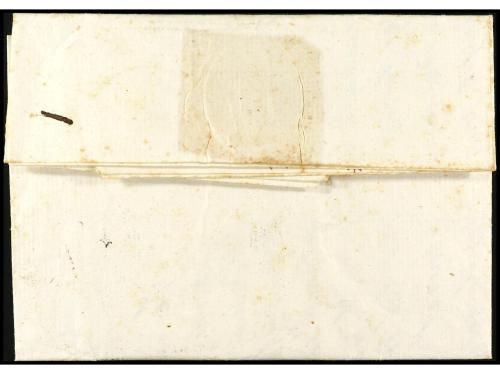✉ ESPAÑA: PREFILATELIA. 1799 (6 mayo). PALMA a MARSELLA. Mar