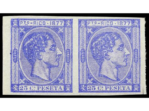 * PUERTO RICO. Ed. 13s, 14s, 16s. 5 cts. castaño claro, 10 c