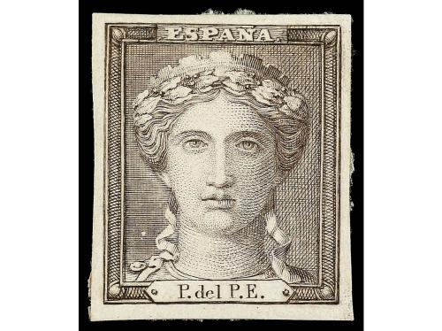 ESPAÑA. 1869. GOBIERNO PROVISIONAL. Proyecto no adoptado. PR