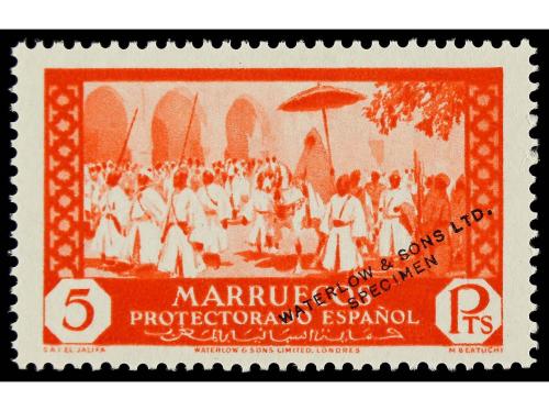** MARRUECOS. Ed. 137/47Hccb + 135, 136, 138Hccb. CAMBIOS DE