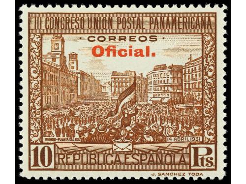 ** ESPAÑA. Ed. 620/29. SERIE COMPLETA. LUJO. Cat. 80&euro;. 