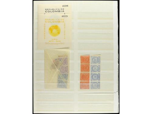 (*)/° COLOMBIA. 1875-1900. ESTADOS DE COLOMBIA. Conjunto de 