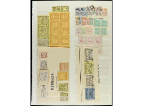 (*)/° COLOMBIA. 1875-1900. ESTADOS DE COLOMBIA. Conjunto de 