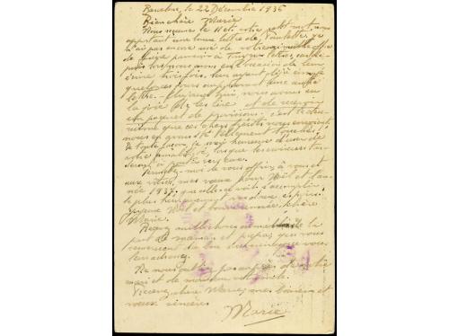 ✉ ESPAÑA GUERRA CIVIL. 1936 (26 diciembre). BARCELONA a FRAN