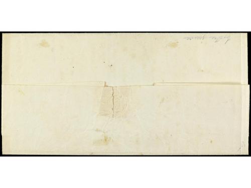 ✉ ITALIA. Sa. T-1. 1864. URBANIA a PIOBBICO. Envuelta sin te