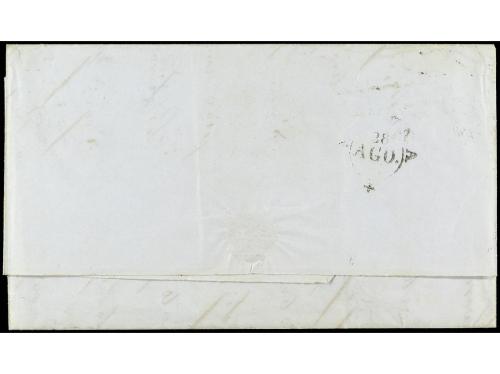 ✉ ITALIA ANTIGUOS ESTADOS: TOSCANA. 1853. FIRENZE a MÓDENA. 