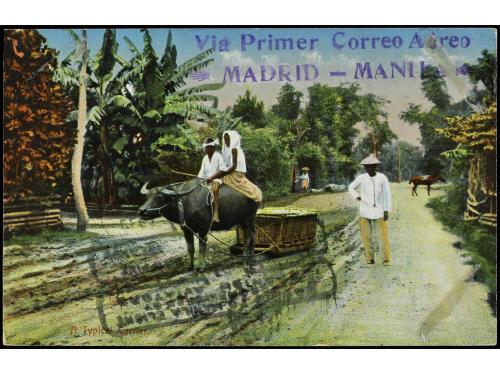 ✉ FILIPINAS. 1926 (13 mayo). VUELO MADRID-MANILA etapa APARR