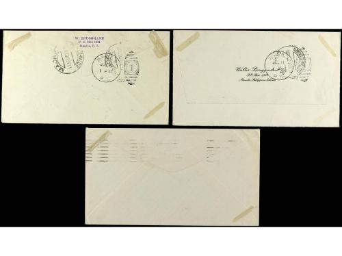 ✉ FILIPINAS. 1932 (11 julio). SEGUNDO VUELO MADRID a MANILA 