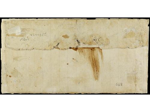 ✉ SANTA LUCIA. 1887. COAST MAIL. SOUFRIERES to CASTRIES. Ent