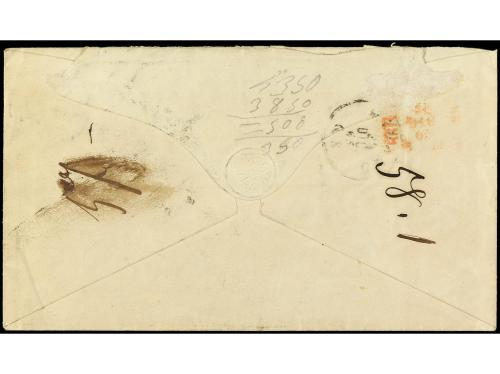 ✉ ITALIA ANTIGUOS ESTADOS: LOMBARDO-VENECIA. Sa. 37, 41. 186