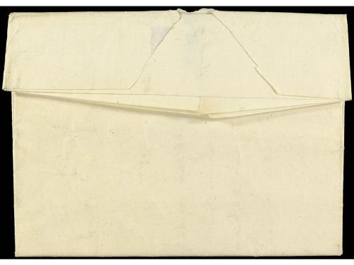 ✉ ITALIA ANTIGUOS ESTADOS: CERDEÑA. Sa. 4. 1822. CARMAGNOLA 