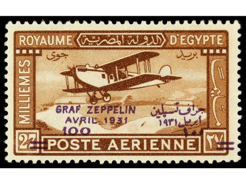 EGIPTO. Yv. A 3/4. 1931. SERIE COMPLETA. Cat. 210&euro;. 