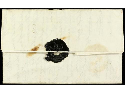 ✉ CANADA. 1841. QUEBEC a INGLATERRA. Carta completa con text