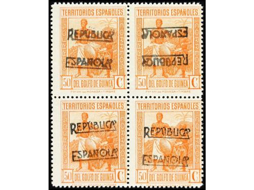 * COLONIAS ESPAÑOLAS: GUINEA. Ed. 217A/19Ahi, 22A/22Ahi, 224