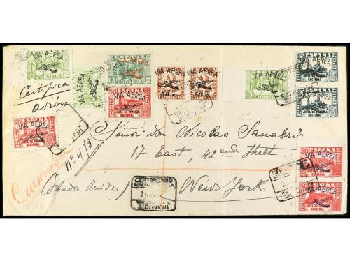 ✉ ESPAÑA E. LOCALES PATRIOTICAS: IFNI. Ed. 1, 2 (2), 3 (2), 