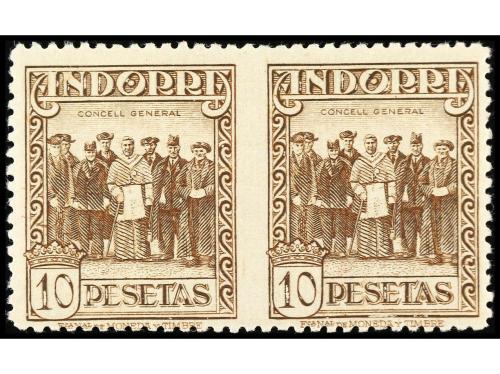 **/* ANDORRA. Ed. 15sph, 24sph, 25sph y 26sph. 25 cts. verde