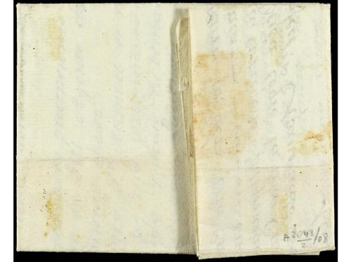 ✉ BOLIVIA. 1783 (19 febrero). MADRID a LA PLATA (Chuquisaca,