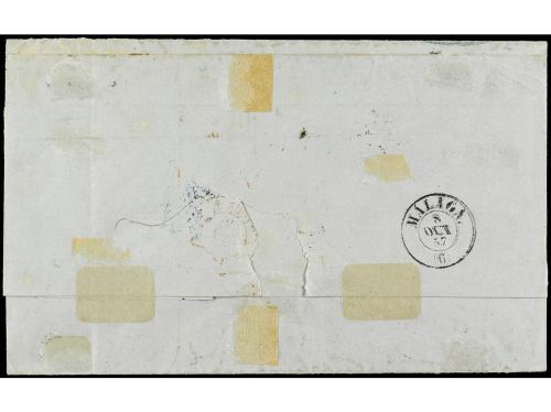 ✉ ALEMANIA ANTIGUOS ESTADOS: TOUR Y TAXIS. 1857. HAMBOURG a 