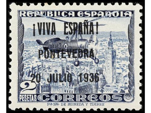* ESPAÑA E. LOCALES PATRIOTICAS: PONTEVEDRA. Ed. 31/32. 2 pt