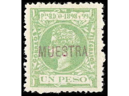 ** COLONIAS ESPAÑOLAS: PUERTO RICO. Ed. 130/49M. SERIE COMPL