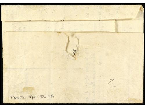 ✉ ITALIA ANTIGUOS ESTADOS: LOMBARDO-VENECIA. Sa. 2. 1856 (16