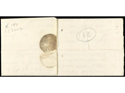 ✉ ITALIA. 1756. VENEZIA a MARSELLA. Carta completa con texto