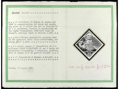 ** MONACO. Yv. 623A. 1963. FÚTBOL. NO EXPENDIDO. 0,04 Fr. mu