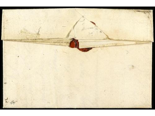 ✉ SIRIA. 1695. ALEPPO (Siria) a LIVORNO (Toscana, Italia). C