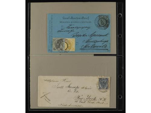 ✉ BOSNIA-HERZEGOVINA. 1865-1910. Lot of 11 covers. 