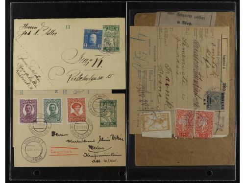 ✉ BOSNIA-HERZEGOVINA. 1907-15. Lot of 19 covers. 