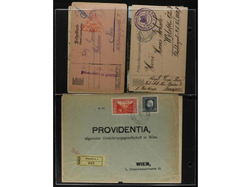 ✉ BOSNIA-HERZEGOVINA. 1907-15. Lot of 19 covers. 