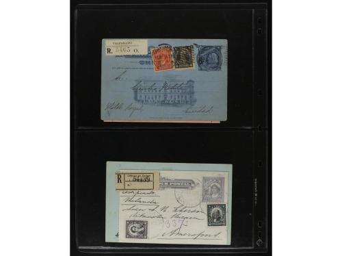 ✉ CHILE. Lot of 35 covers. 