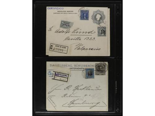 ✉ CHILE. Lot of 35 covers. 