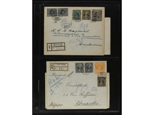 ✉ CHILE. Lot of 35 covers. 