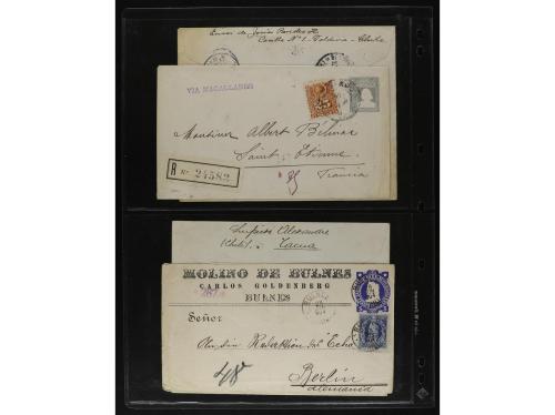 ✉ CHILE. Lot of 35 covers. 