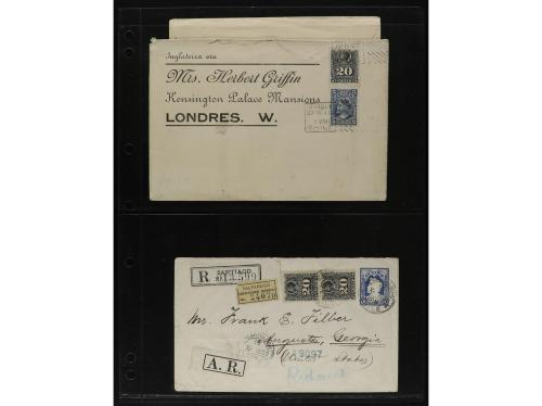 ✉ CHILE. Lot of 35 covers. 