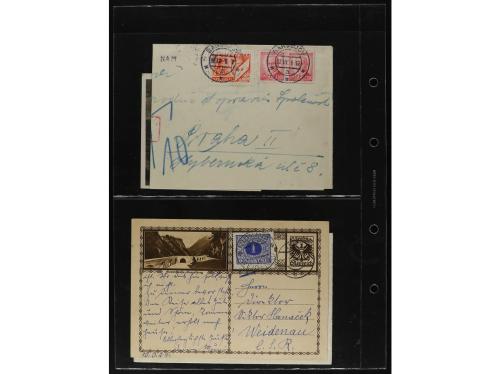 ✉ CHECOSLOVAQUIA. Lot of 40 covers and cards. 