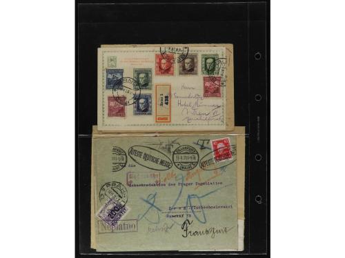✉ CHECOSLOVAQUIA. Lot of 40 covers and cards. 