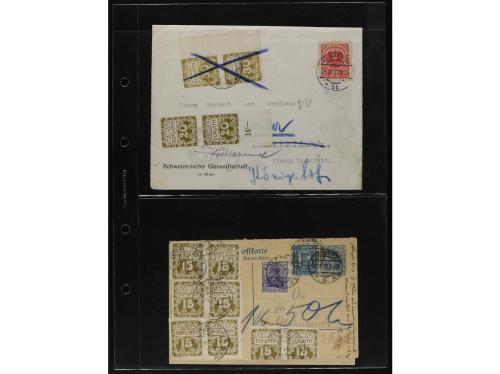 ✉ CHECOSLOVAQUIA. Lot of 40 covers and cards. 
