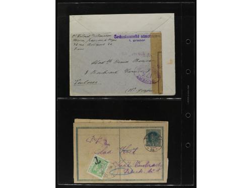 ✉ CHECOSLOVAQUIA. Lot of 40 covers and cards. 
