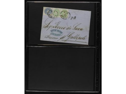 ✉ AUSTRIA. 1864-67. Lot of 7 covers. 