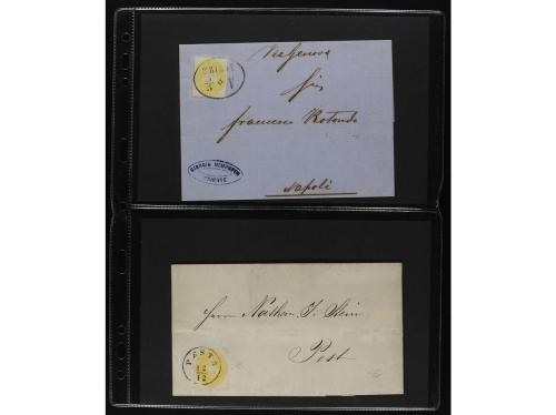 ✉ AUSTRIA. 1864-67. Lot of 7 covers. 