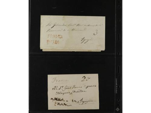 ✉ COLOMBIA. 1800-18875. Collection of 31 pre-stamp covers. E