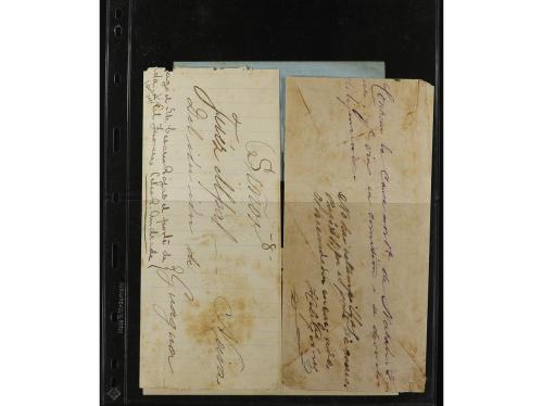 ✉ COLOMBIA. 1800-18875. Collection of 31 pre-stamp covers. E